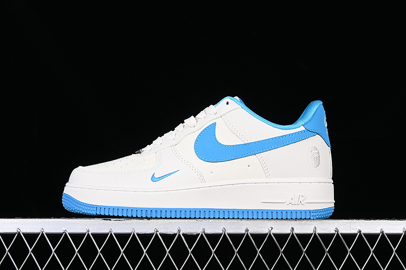 Nike Nike AIR FORCE 1 07 LOW BLUE/WHITE · BS9055-750, photo 1