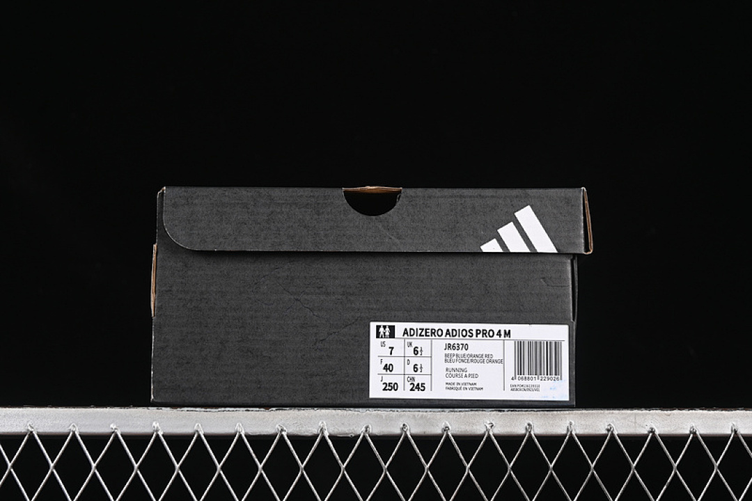 Adidas [JR6370]-[ADIZERO ADIOS 4 M WHITE/BLUE/ORANGE]-[WOMAN:36-39]-[MAN:40-46] - Image 11