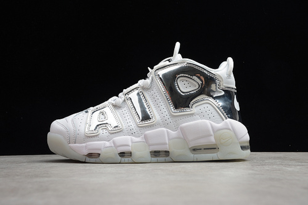 Nike [917593-100]-[AIR MORE UPTEMPO WHITE/CHROME-BLUE TINT]-[WOMAN:36-39]-[MAN:40-45], photo 1