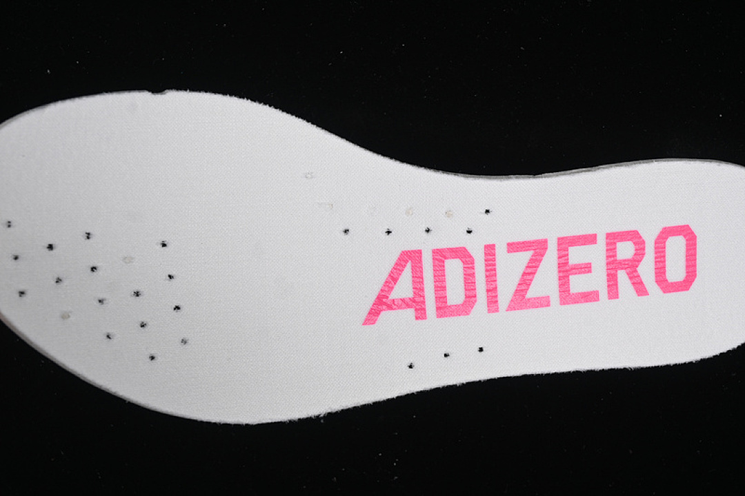 Adidas [JS1833]-[ADIZERO ADIOS 4 M WHITE/PINK]-[WOMAN:36-39]-[MAN:40-45] - Image 5