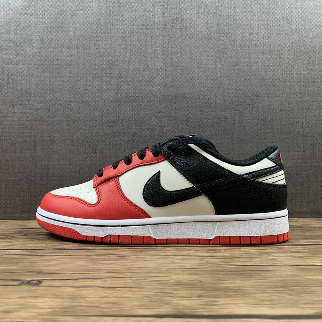 Unbranded [DD3363-100]-[NBA X DUNK LOW EMB CHICAGO SAIL/BLACK-BLACK-CHILE RED]-[UNSIEX:36-47.5], photo 1