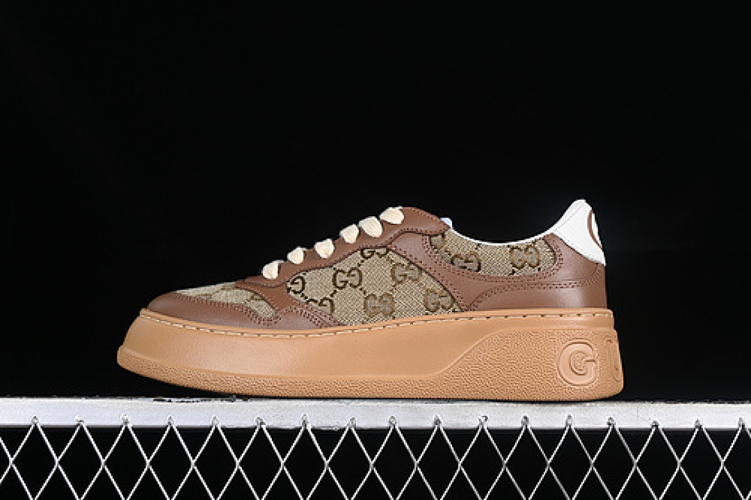 Gucci [UPG202866]-[GU*CCI SCREENER GG HIGH-TOP SNEAKER GREY/BROWN]-[WOMAN:35-39]-[MAN:40-44], photo 1