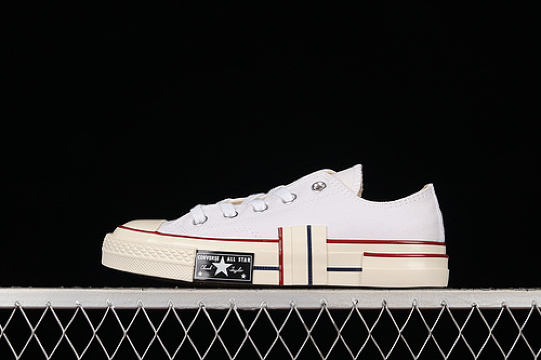 Converse [162065C]-[CHUCK TAYLOR 70S ALL-STAR LOWWHITE/RED/EGRET]-[WOMAN:35-39.5]-[MAN:40-44], photo 1
