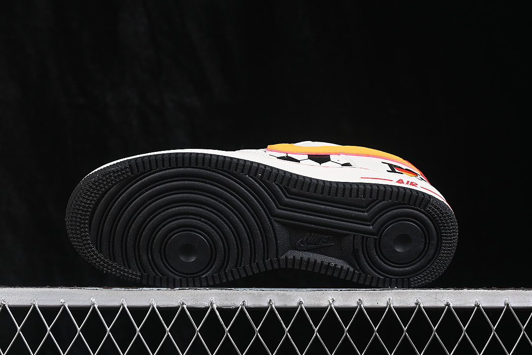 Nike [NH0601-548]-[AIR FORCE 1 07 LOW CASUAL SNEAKERS WHITE/BLACK/RED]-[WOMAN:36-39]-[MAN:40-45] - Image 15