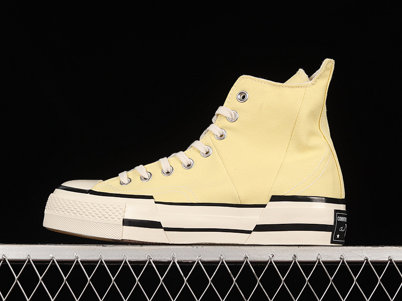 Converse Converse CHUCK TAYLOR ALL-STAR 70S HIGH PLUS SOFT SUNSHINE/WIT/ZWART · A00740C, photo 1