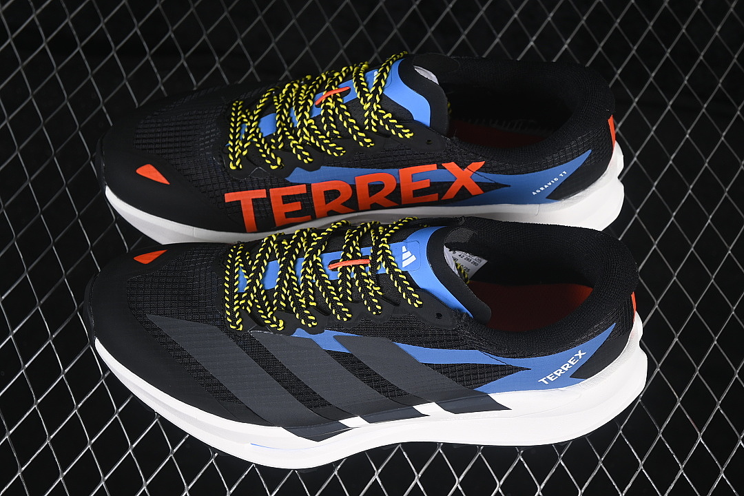 Unbranded [HP7010]-[TERREX AGRAVIC TT BREATHABLE RUNNING SHOES BLACK/BLUE/WHITE]-[MAN:40-46] - Image 10