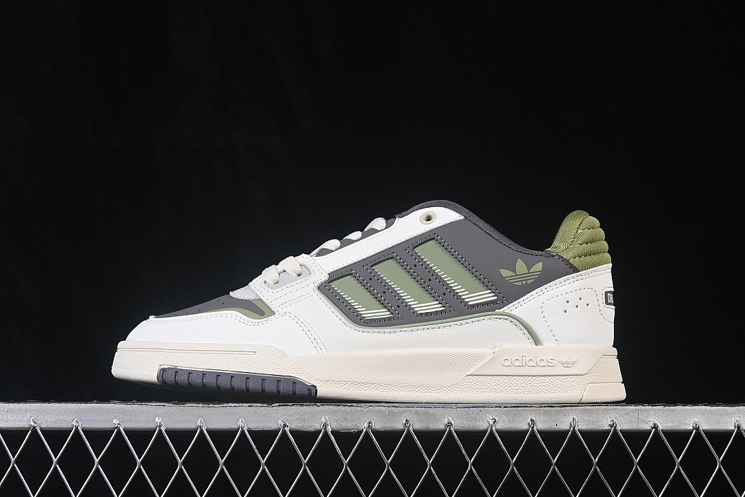 Unbranded [JP9209]-[ORIGINALS DROP STEP LOW SPORTS BOARD SHOES WHITE/GREY/GREEN]-[WOMAN:39]-[MAN:40-45], photo 1