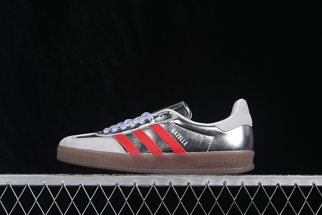 Unbranded [JR2403]-[GAZELLE INDOOR SILVER METALLIC/BETTER SCARLET/GREY ONE]-[WOMAN:35-39]-[MAN:40-45], photo 1