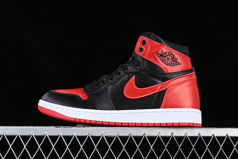 Jordan AIR Jordan 1 HIGH OG SATIN BRED RED/BLACK · FD4810-061, photo 1