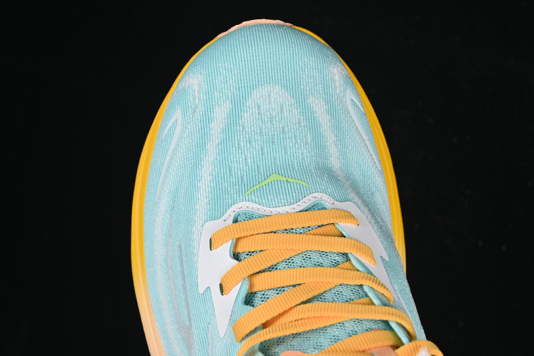 On Running [1162030 BPRK]-[HOKA ONE CLIFTON 10 WHITE/BLUE/GREEN/ORANGE]-[WOMAN:36-39]-[MAN:40-45] - Image 10
