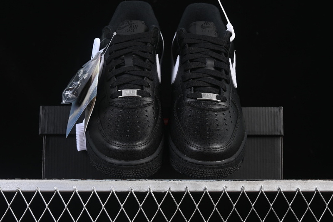Nike [CU9225-002]-[AIR FORCE 1 LOW BLACK/WHITE/BLACK]-[WOMAN:36-39]-[MAN:40-45] - Image 13