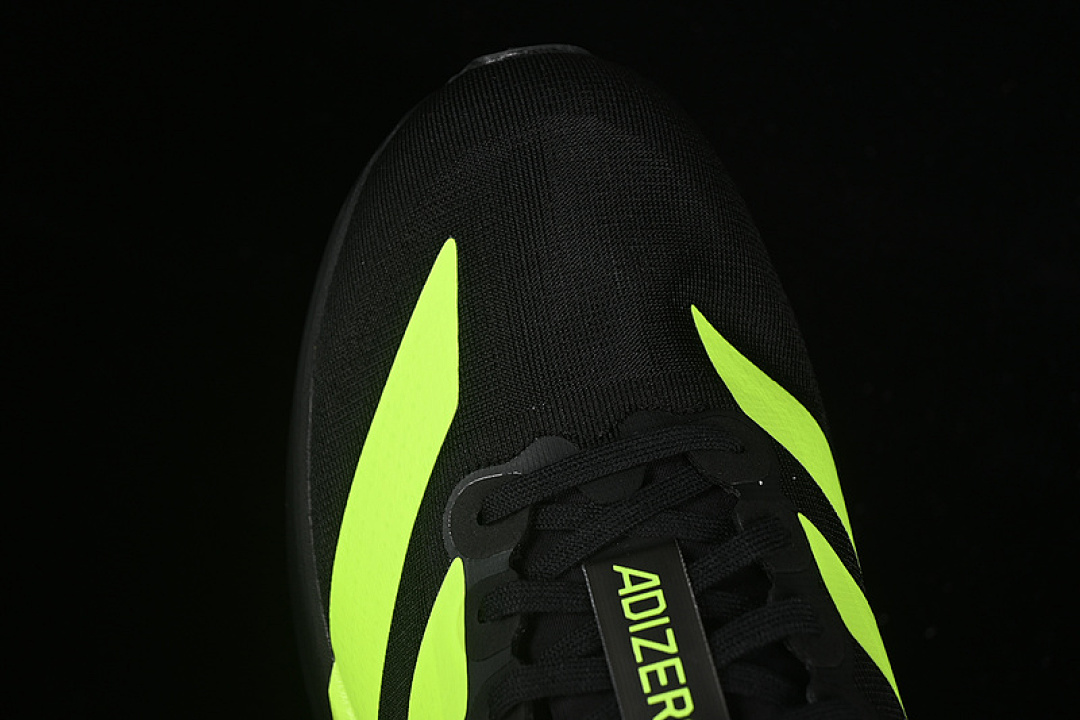 Adidas [ JR3420]-[ADIZERO EVO SL CORE BLACK/LUCID LEMON/IRON METALLIC]-[WOMAN:36-39]-[MAN:40-45] - Image 10