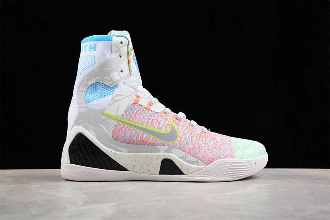 Nike [678301-904]-[KOBE 9 ELITE PREMIUM WHAT THE KOBE MULTI-COLOR/REFLECT SILVER/CHLORINE (BLUE]) - Image 16