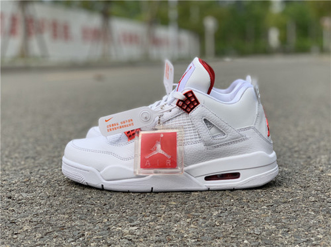 Jordan [CT8527-112]-[AIR JORDAN 4 RETRO WHITE/METALLIC SILVER-UNIVERSITY RED]-[MAN:40-47.5], photo 1