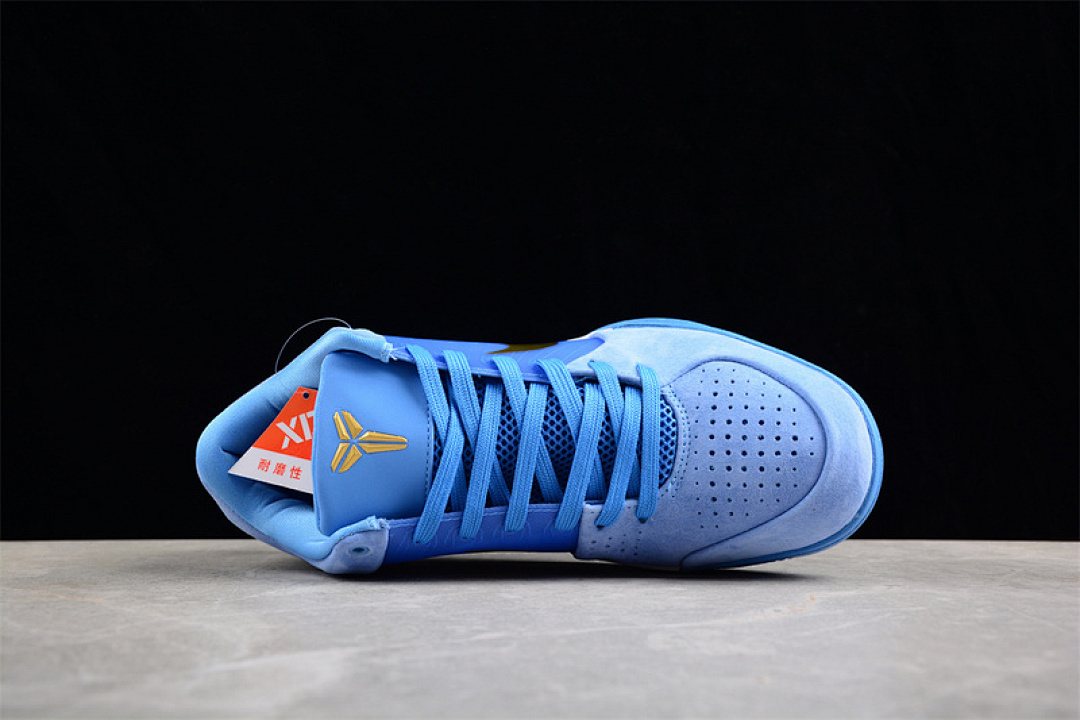 Nike [344335-411]-[NIEK ZOOM KOBE 4 PROTRO BLUE/WHITE/GOLD]-[MAN:40-46] - Image 12
