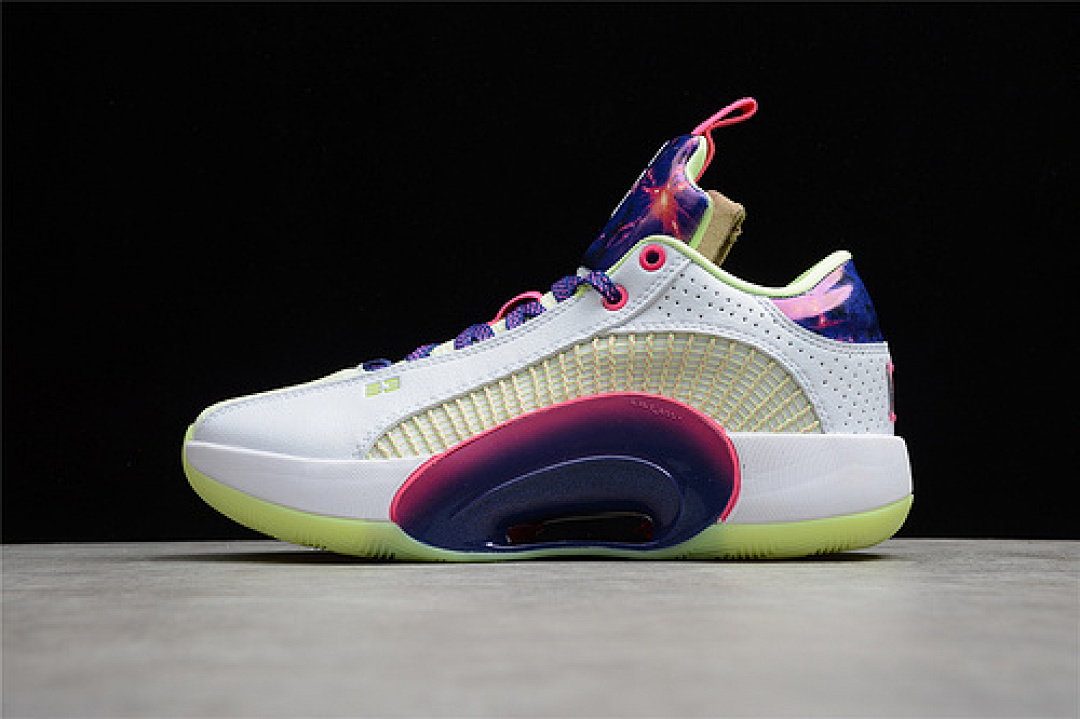 Jordan [DJ9805-190]-[LUKA DONCIC X AIR JORDAN 35 LOW COSMIC DECEPTION WHITE/PURPLE/GREEN]-[MAN:40-46], photo 1