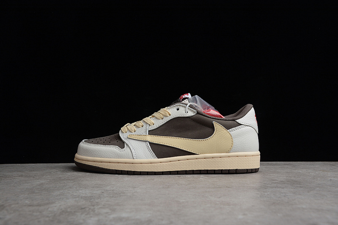 Jordan [DM7866-162]-[TRAVIS SCOTT X AIR JORDAN 1 LOW OG REVERSE MOCHA BEIGE/BROWN/BLACK], photo 1