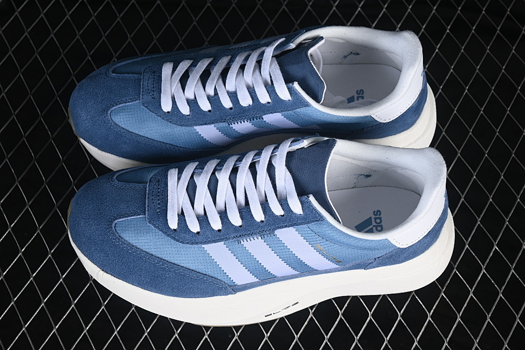 Adidas [CJ4453]-[ULTRA LIGHT AND BREATHABLE CASUAL RUNNING SHOES NAVY BLUE/WHITE]-[MAN:40-45] - Image 10