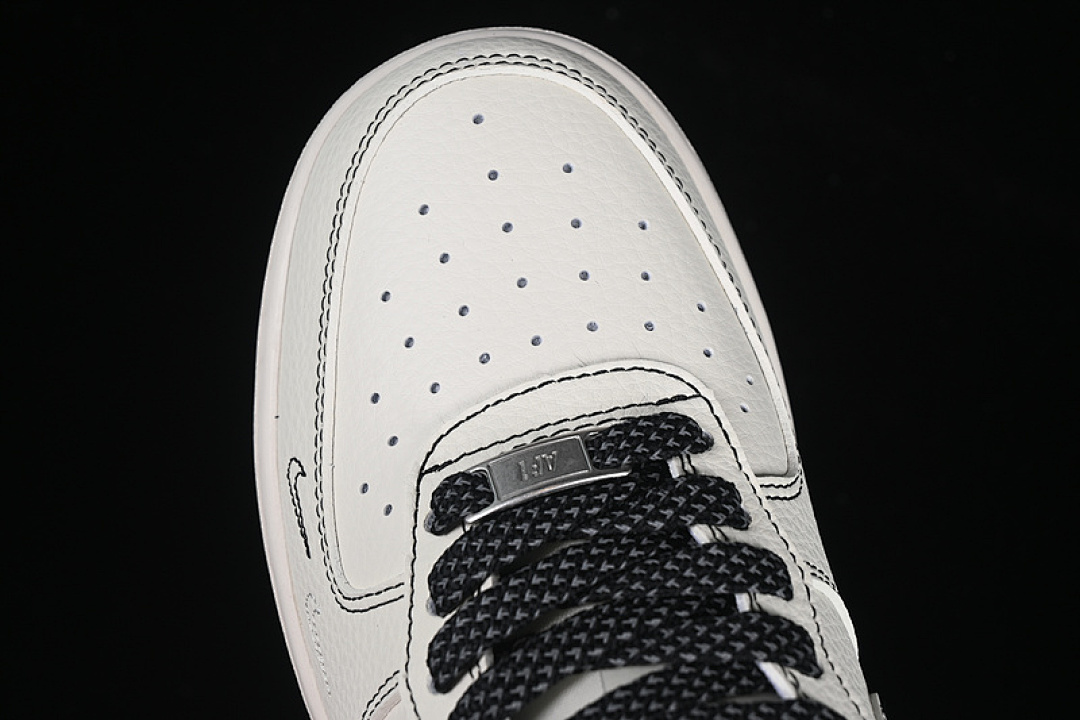 Nike [HH7518-062]-[AIR FORCE 1 07 LOW WHITE/BLACK]-[WOMAN:36-39]-[MAN:40-45] - Image 10