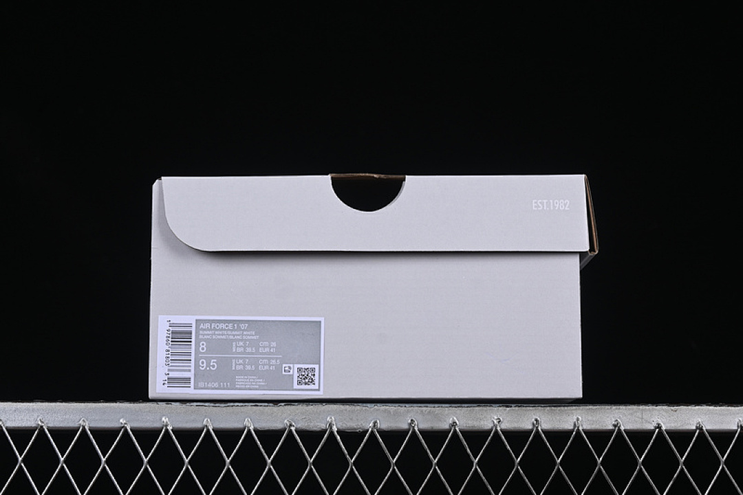 Nike [IB1406-111]-[AIR FORCE 1 07 LOW WHITE/GREY]-[WOMAN:36-39]-[MAN:40-45] - Image 12