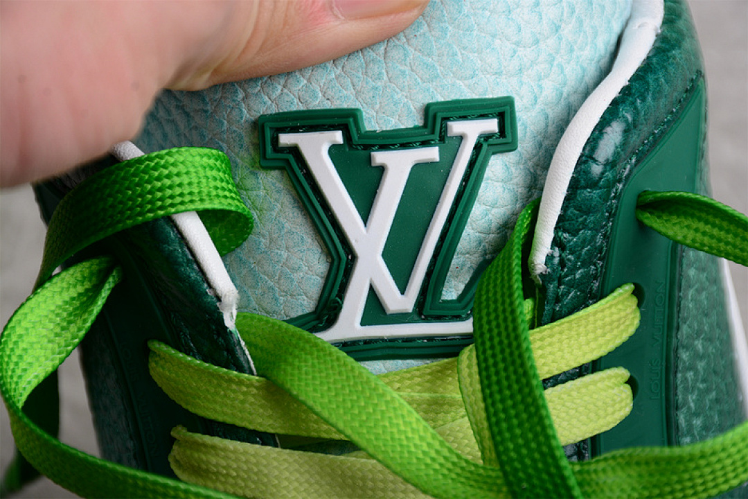 Louis Vuitton [L*V TRAINER SPORTS SHOES DARK GREEN/LIGHT GREEN/WHITE]-[MAN:38-45] - Image 4