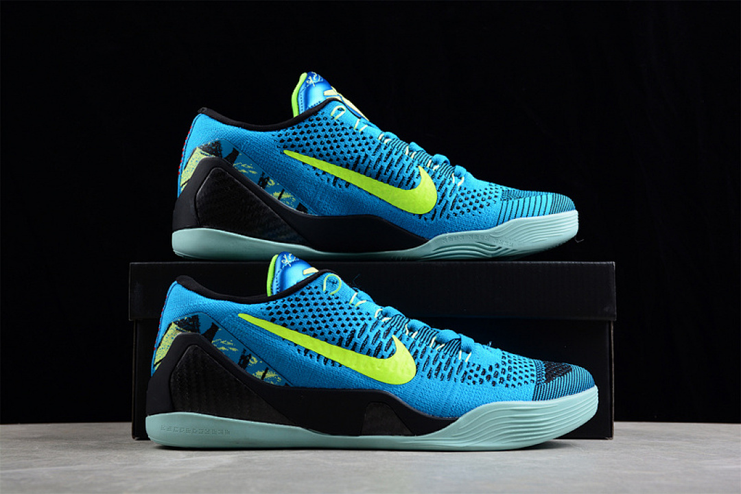 Nike [630847-400]-[KOBE 9 LOW PERSPECTIVE NEON TURQUOISE/VOLT]-[MAN:40-46] - Image 16