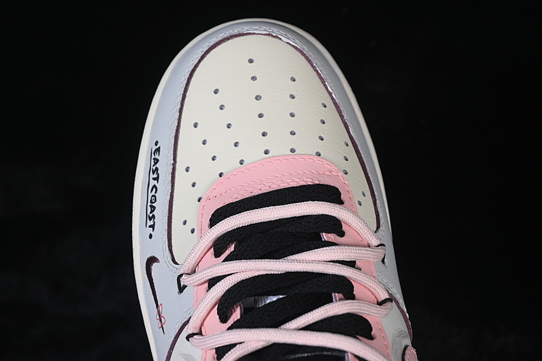 Nike [FB1839-125]-[AIR FORCE 1 07 LOW WHITE/GREY/PINK]-[WOMAN:36-39]-[MAN:40-45] - Image 10
