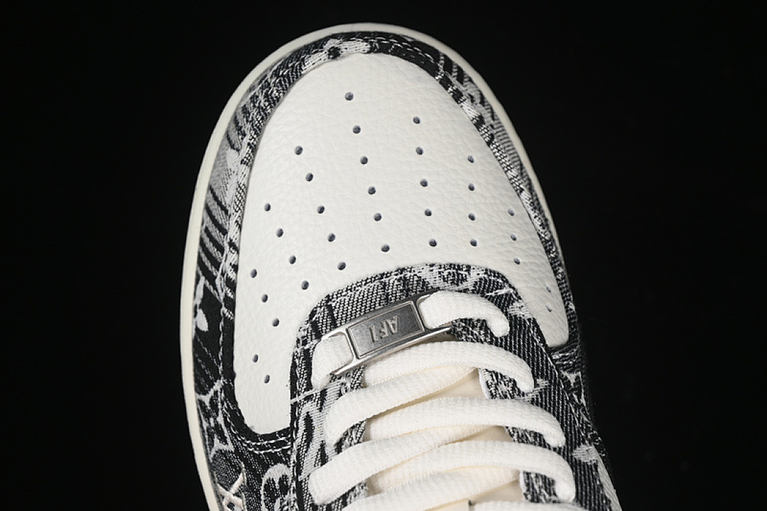 Nike [SC9207-539]-[AIR FORCE 1 07 LOW LV WHITE/GREY/BLACK]-[WOMAN:36-39]-[MAN:40-45] - Image 10