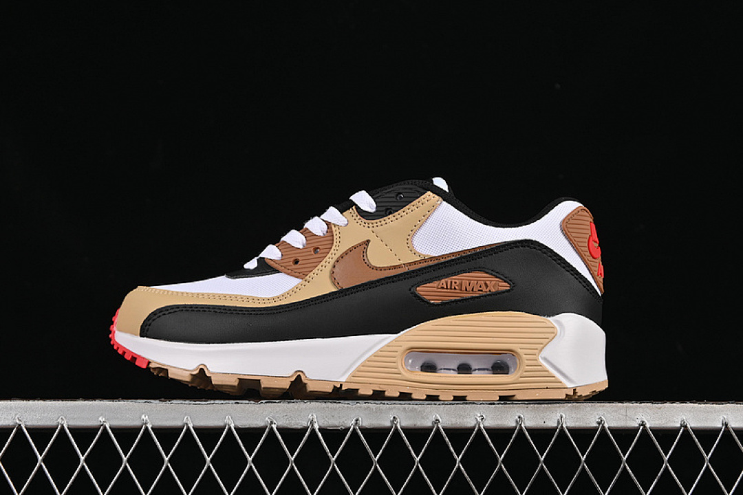 Unbranded [DH8010-005]-[AIR MAX 90 WHITE/BROWN/BLACK]-[WOMAN:36-39]-[MAN:40-46], photo 1