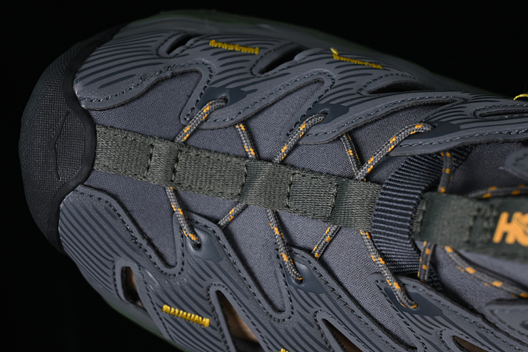 Nike [1123112 CTHY]-[HOKA ONE HOPARA BLACK/GREY/GREEN/GOLD]-[WOMAN:36-39]-[MAN:40-45] - Image 9