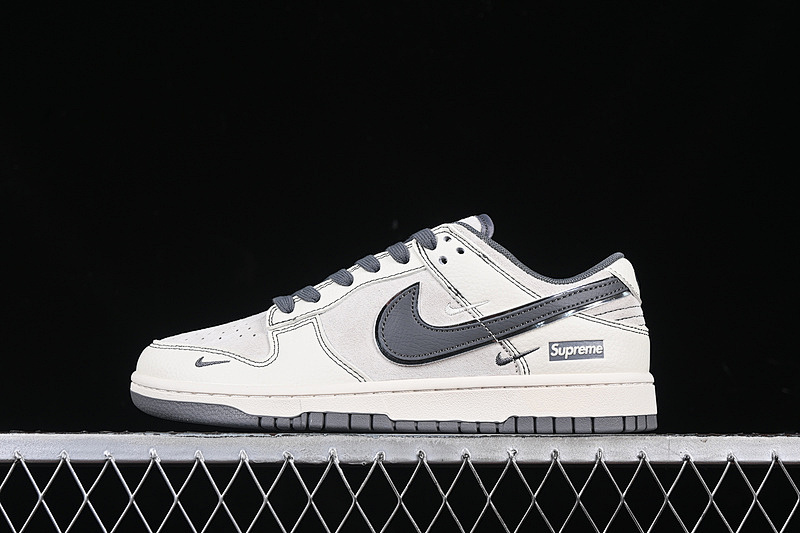 Supreme Nike SB DUNK LOW SUPREME WHITE/GREY · XX3168-303, photo 1