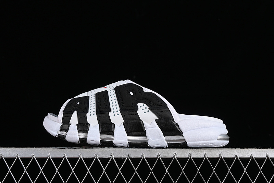 Nike Nike AIR MORE UPTEMPO SLIDE WHITE/BLACK/VARSITY RED · FB7818-100, photo 1