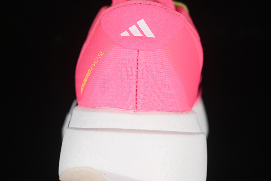 Adidas [JS4455]-[ADIZERO EVO SL WHITE/BLACK/PINK/GREEN]-[WOMAN:36-39]-[MAN:40-45] - Image 7