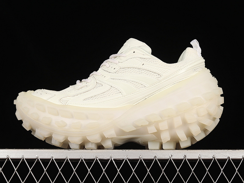 Balenciaga DEFENDER RUBBER PLATFORM SNEAKERS BEIGE/BEIGE/BEIGE · W2RA64810, photo 1