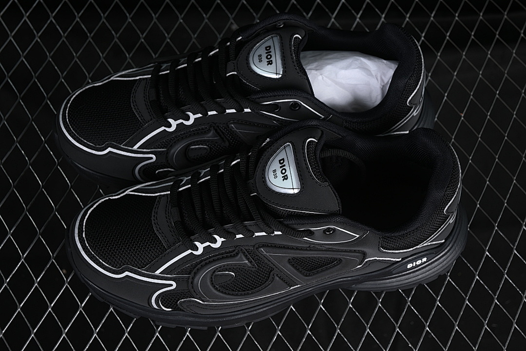Dior [CASUAL SNEAKERS BLACK/INKINESS]-[WOMAN:35-39]-[MAN:40-46] - Image 11
