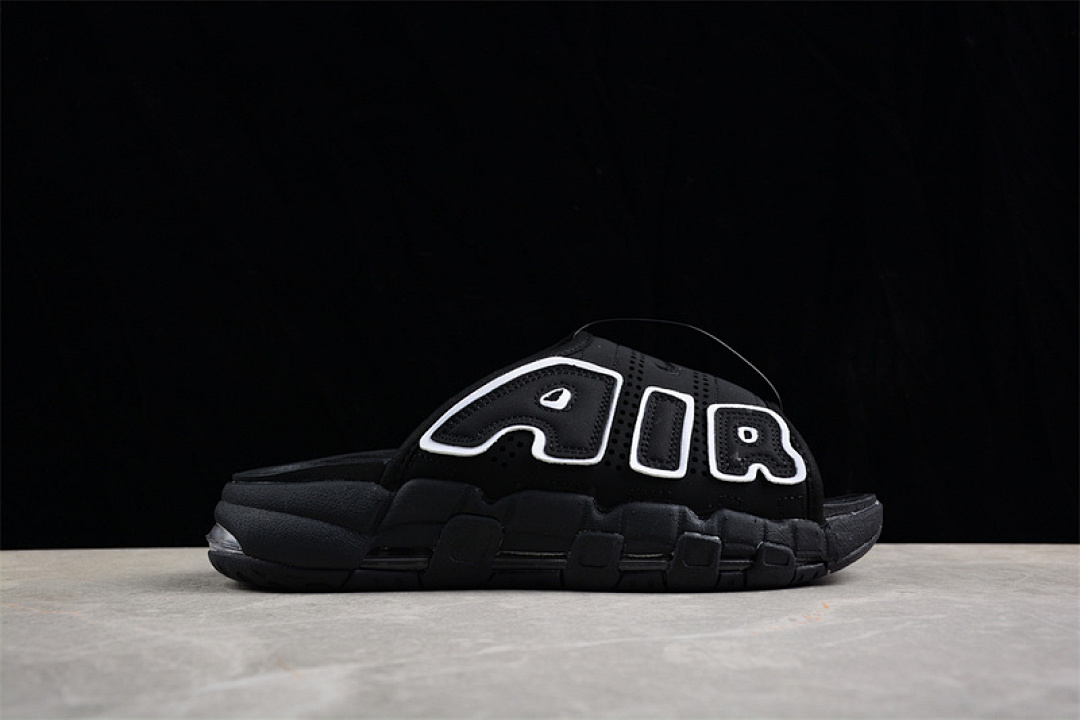 Nike [FB7818-100]-[AIR MORE UPTEMPO SLIDE WHITE/BLACK]-[WOMAN:36-39]-[MAN:40-45] - Image 14