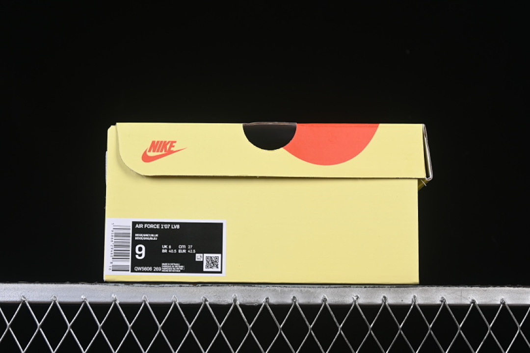 Nike [QW5606-269]-[AIR FORCE 1 07 LOW WHITE/GREY/BLUE]-[WOMAN:36-39]-[MAN:40-45] - Image 12