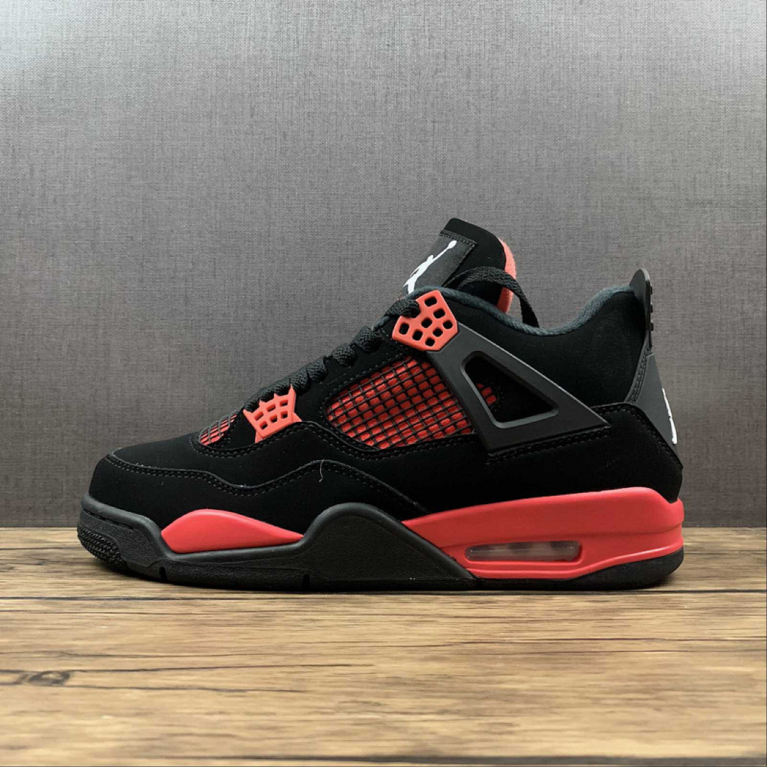 Jordan AIR Jordan 4 RETRO RED THUNDER BLACK/WHITE-RED · CT8527-016, photo 1