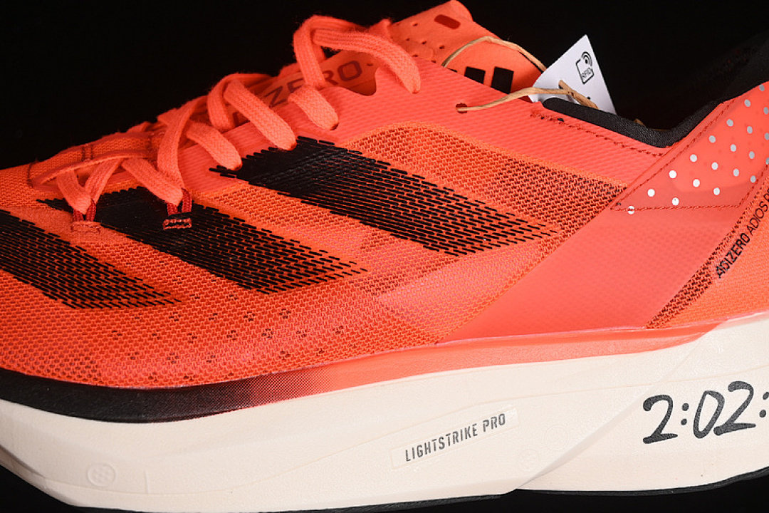 Adidas [ID3634]-[ADIZERO ADIOS PRO 3 SOLAR RED/CORE BLACK/BETTER SCARLET]-[WOMAN:36-39]-[MAN:40-45] - Image 8