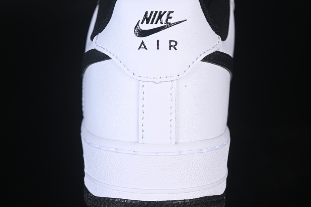 Nike [HQ1911-100]-[AIR FORCE 1 07 LOW CASUAL SNEAKERS BLACK/WHITE]-[WOMAN:35.5-39]-[MAN:40] - Image 6