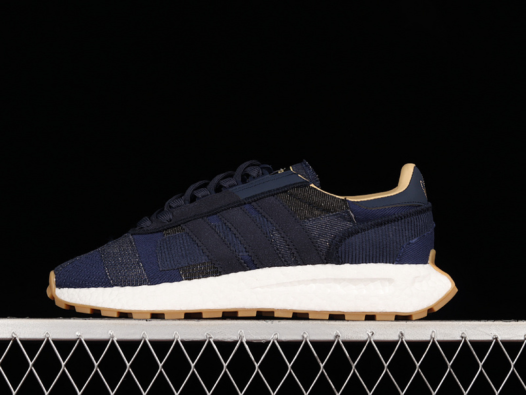 Unbranded [GW2114]-[RETROPY E5 SHOES NAVY BLUE/CLOUD WHITE/LIGHT BROWN]-[WOMAN:36-39]-[MAN:40-45], photo 1
