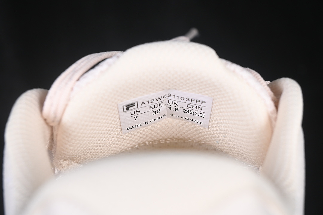 Fila [A12W621103FPP]-[NUVOLE 4 RUN BREATHABLE RUNNING SHOES WHITE/PURE WHITE]-[WOMAN:35-39]-[MAN:40] - Image 5