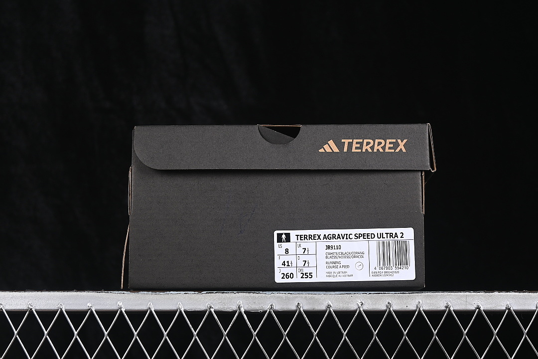 Unbranded [JR9110]-[TERREX AGRAVIC SPEED ULTRA 2 RUNNING SHOES BLACK/GREY/ORANGE]-[MAN:40-45] - Image 11