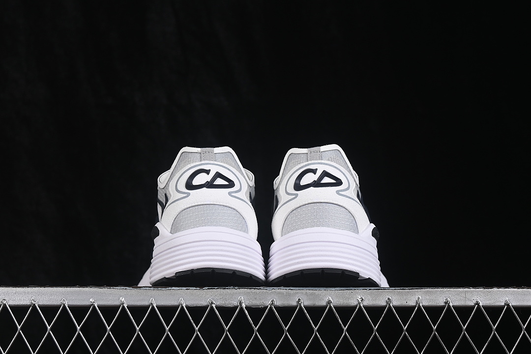 Dior [3SN342ABFH014]-[LOW-TOP CASUAL LIFESTYLE SHOES WHITE/GREY/BLACK]-[WOMAN:38-39]-[MAN:40-47] - Image 14