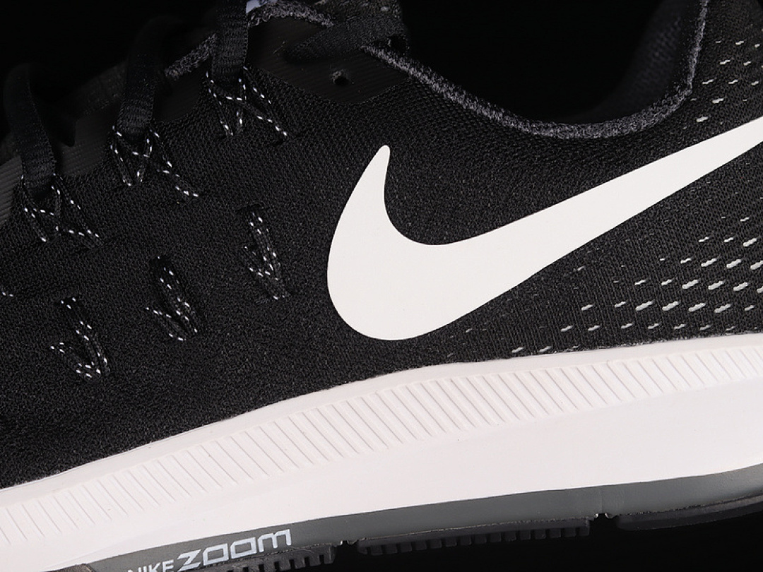 Nike [831352-001]-[AIR ZOOM PEGASUS 33 BLACK/WHITE-ANTHRACITE-COOL GREY]-[WOMAN:36-39]-[MAN:40-44] - Image 8