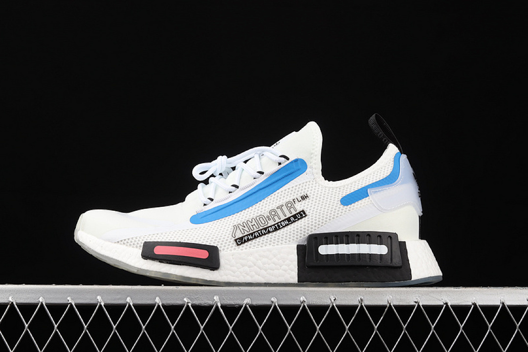 NMD_R1 SPECTOO SHOES CLOUD WHITE/CLOUD WHITE/CORE BLACK · FZ3209, photo 1