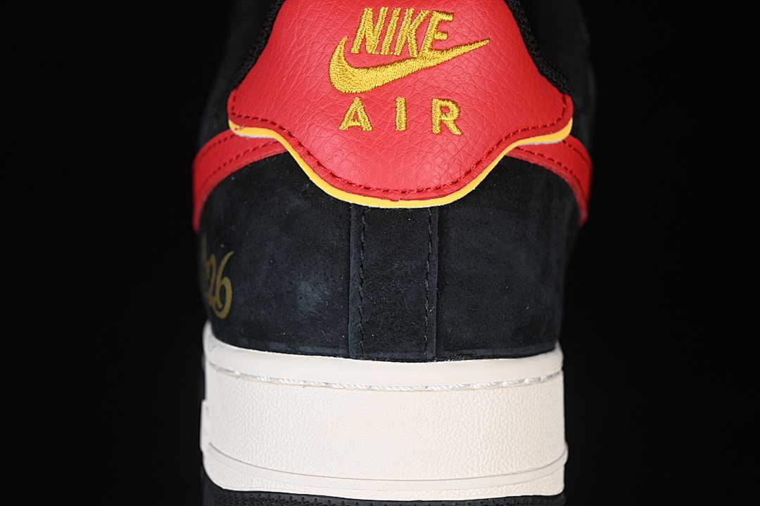 Nike [MZ9588-831]-[AIR FORCE 1 07 LOW CASUAL SNEAKERS RED/WHITE/BLACK]-[WOMAN:36-39]-[MAN:40-45] - Image 6