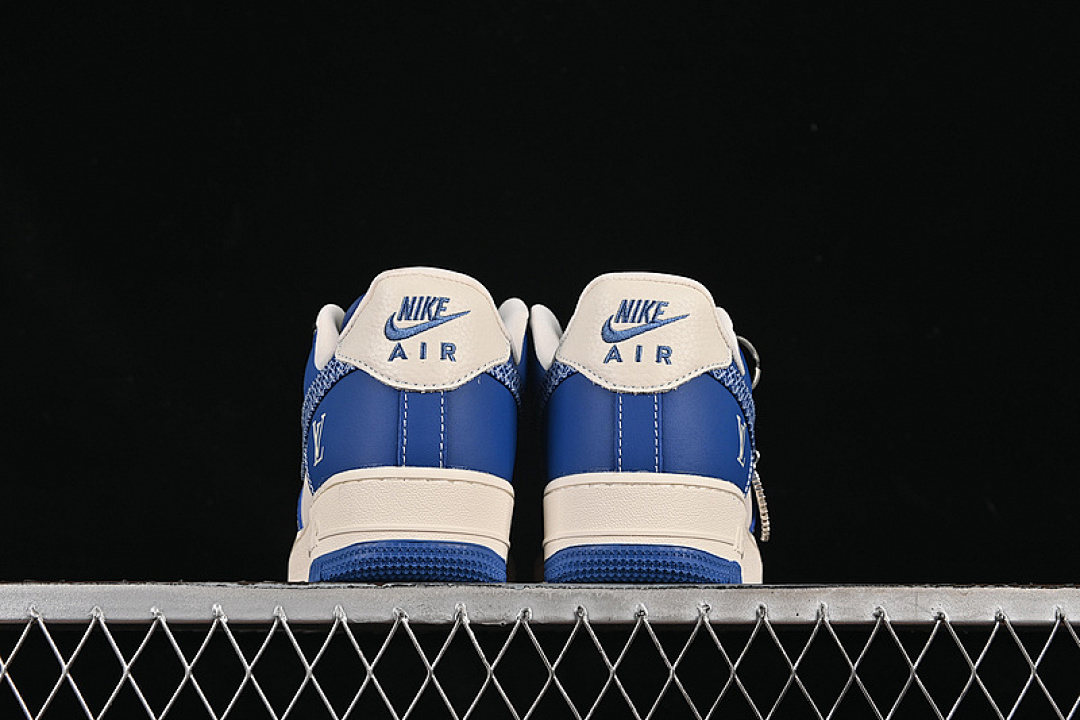 Nike [KK1988-092]-[AIR FORCE 1 07 LOW LV WHITE/BLUE]-[WOMAN:36-39]-[MAN:40-45] - Image 14