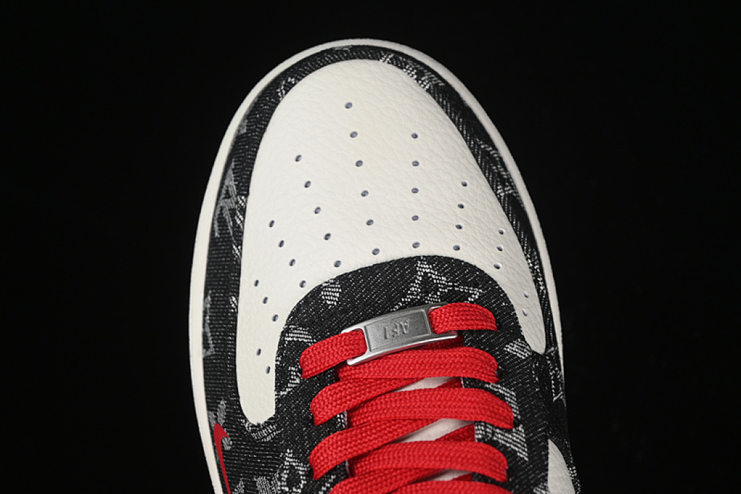 Nike [LW9279-001]-[AIR FORCE 1 07 LOW LV WHITE/BLACK/RED]-[WOMAN:36-39]-[MAN:40-45] - Image 10