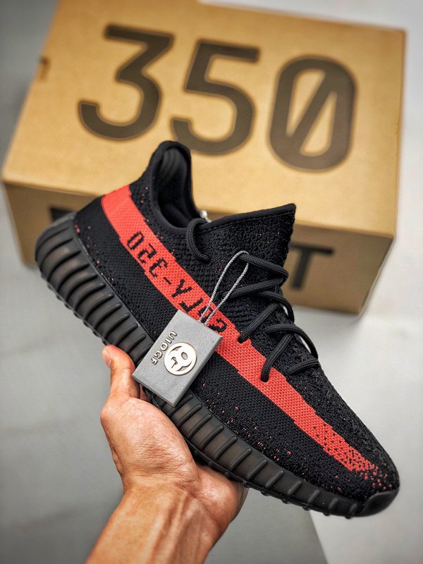 On Running Adidas OG YEEZY BOOST 350 V2 RED/CORE BLACK/CORE BLACK · BY9612, photo 1